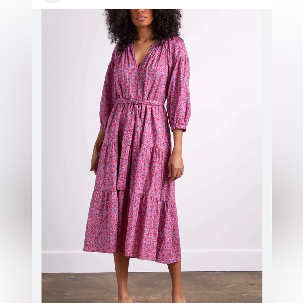 Xirena Annieka Pink Flora Dress